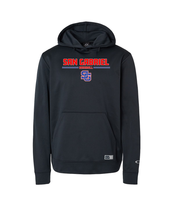 San Gabriel HS Baseball Keen - Oakley Hydrolix Hooded Sweatshirt