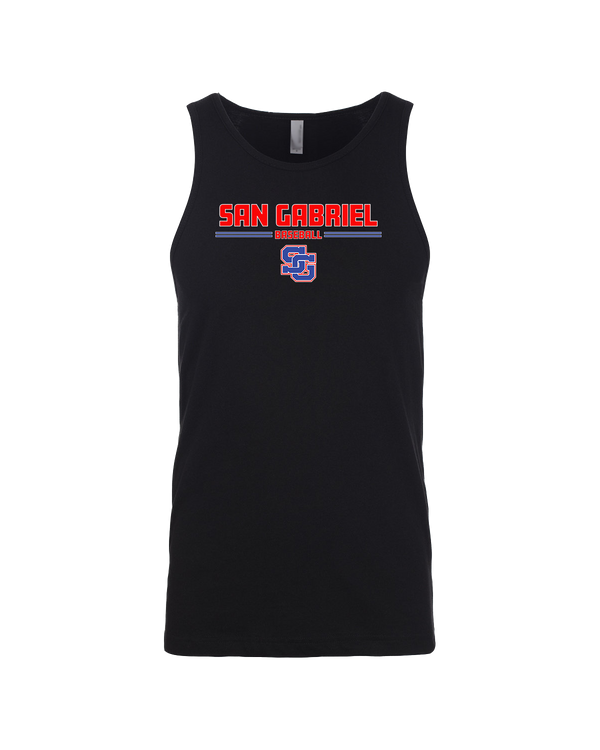 San Gabriel HS Baseball Keen - Mens Tank Top