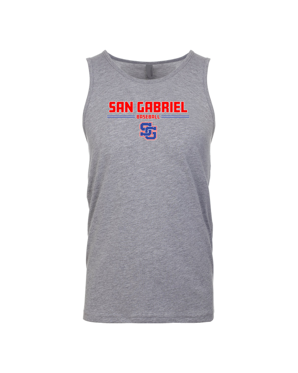 San Gabriel HS Baseball Keen - Mens Tank Top
