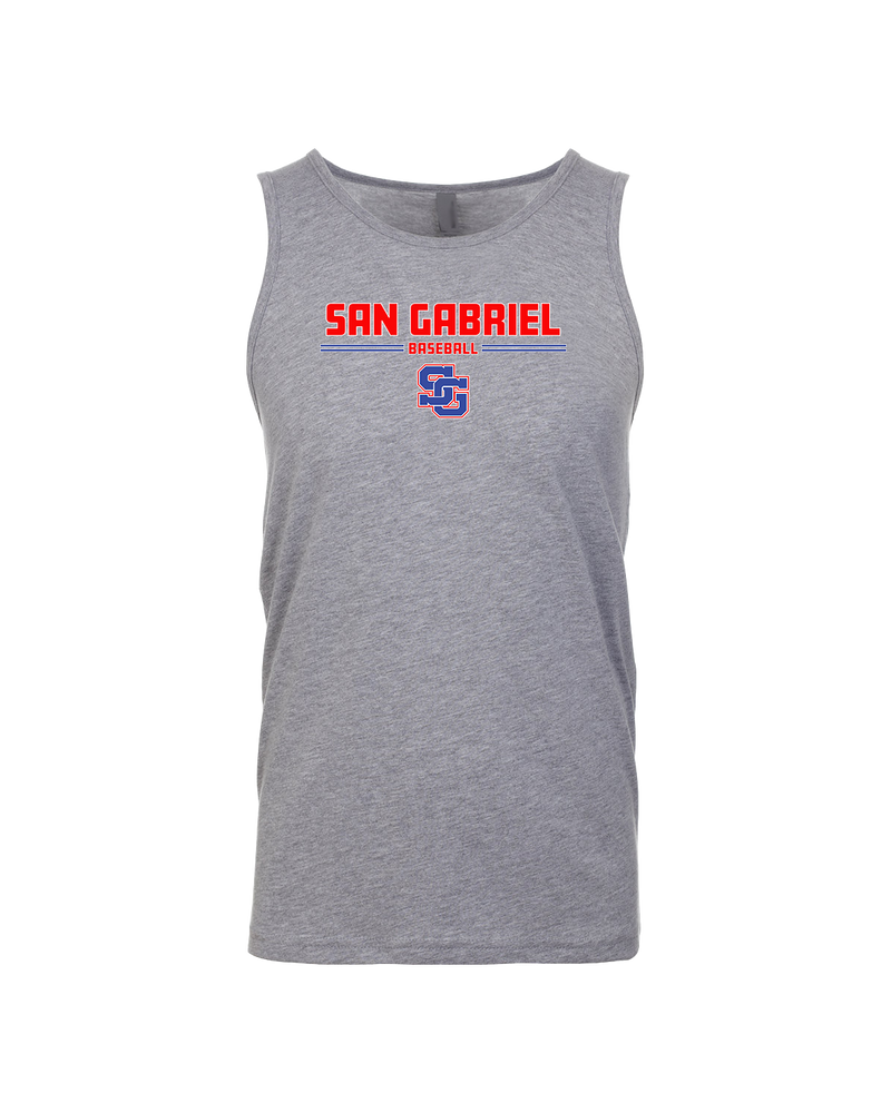 San Gabriel HS Baseball Keen - Mens Tank Top