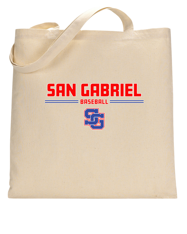 San Gabriel HS Baseball Keen - Tote Bag