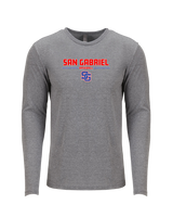 San Gabriel HS Baseball Keen - Tri Blend Long Sleeve