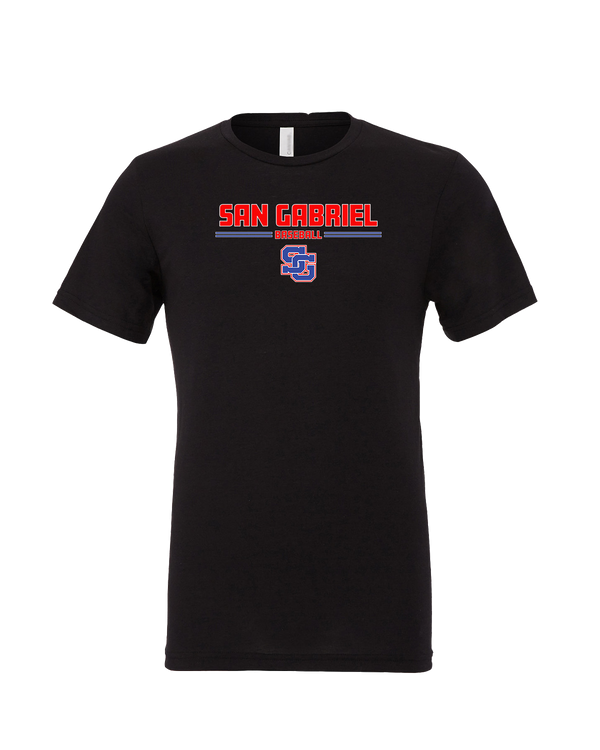 San Gabriel HS Baseball Keen - Mens Tri Blend Shirt