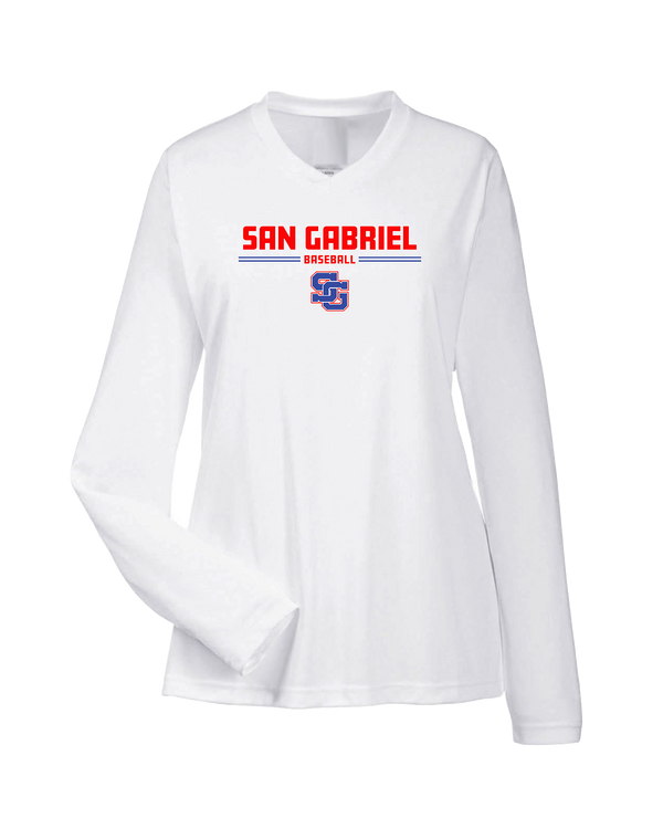 San Gabriel HS Baseball Keen - Womens Performance Long Sleeve