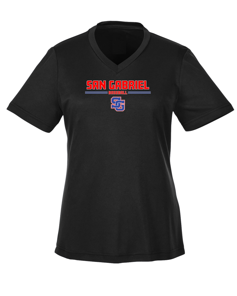 San Gabriel HS Baseball Keen - Womens Performance Shirt