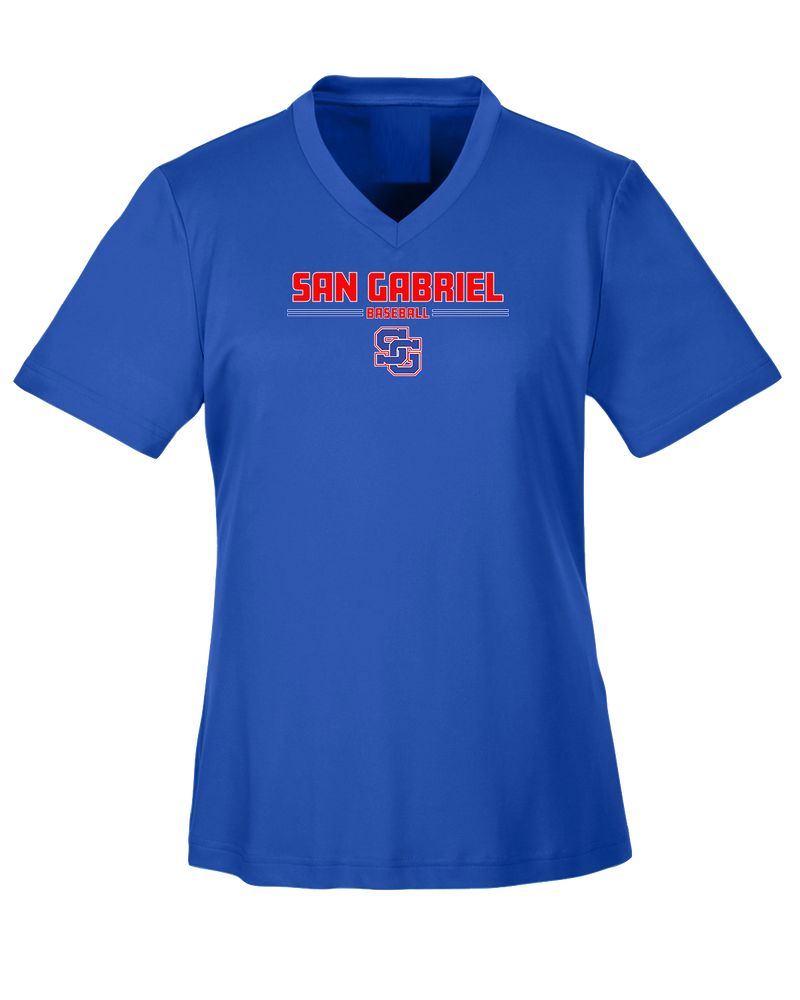 San Gabriel HS Baseball Keen - Womens Performance Shirt