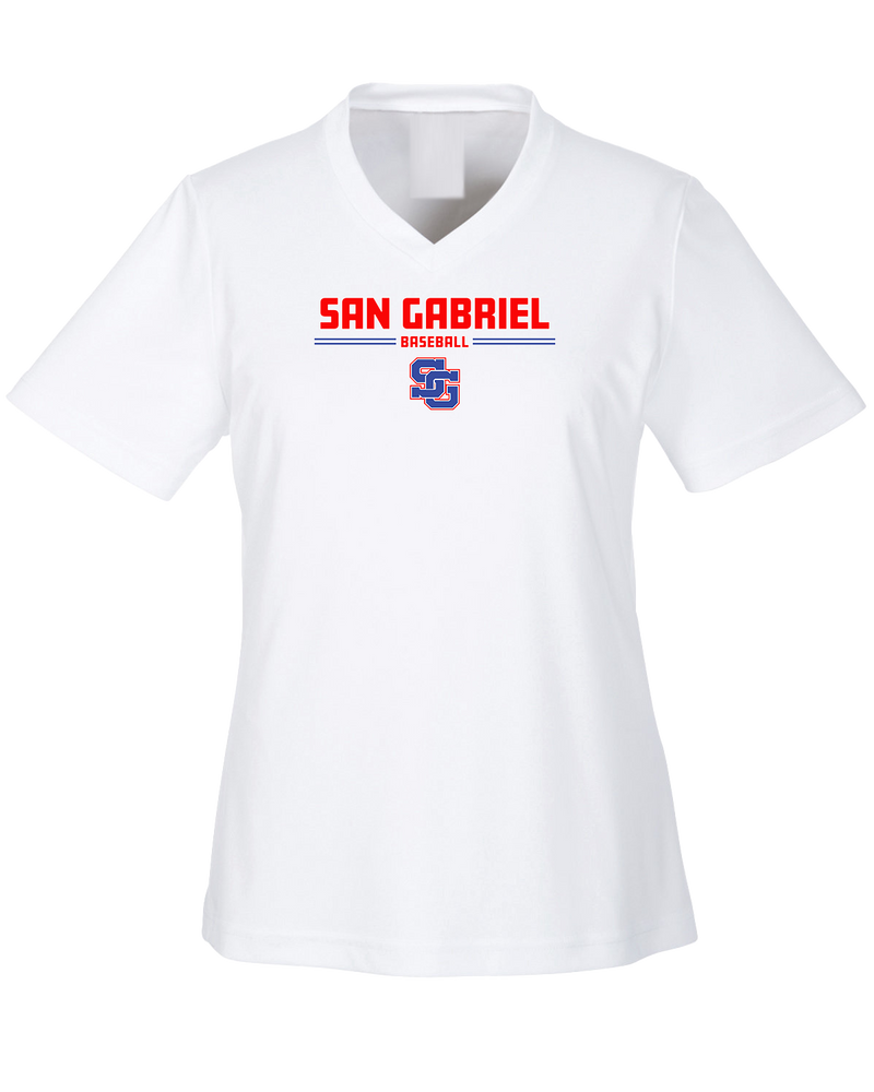 San Gabriel HS Baseball Keen - Womens Performance Shirt