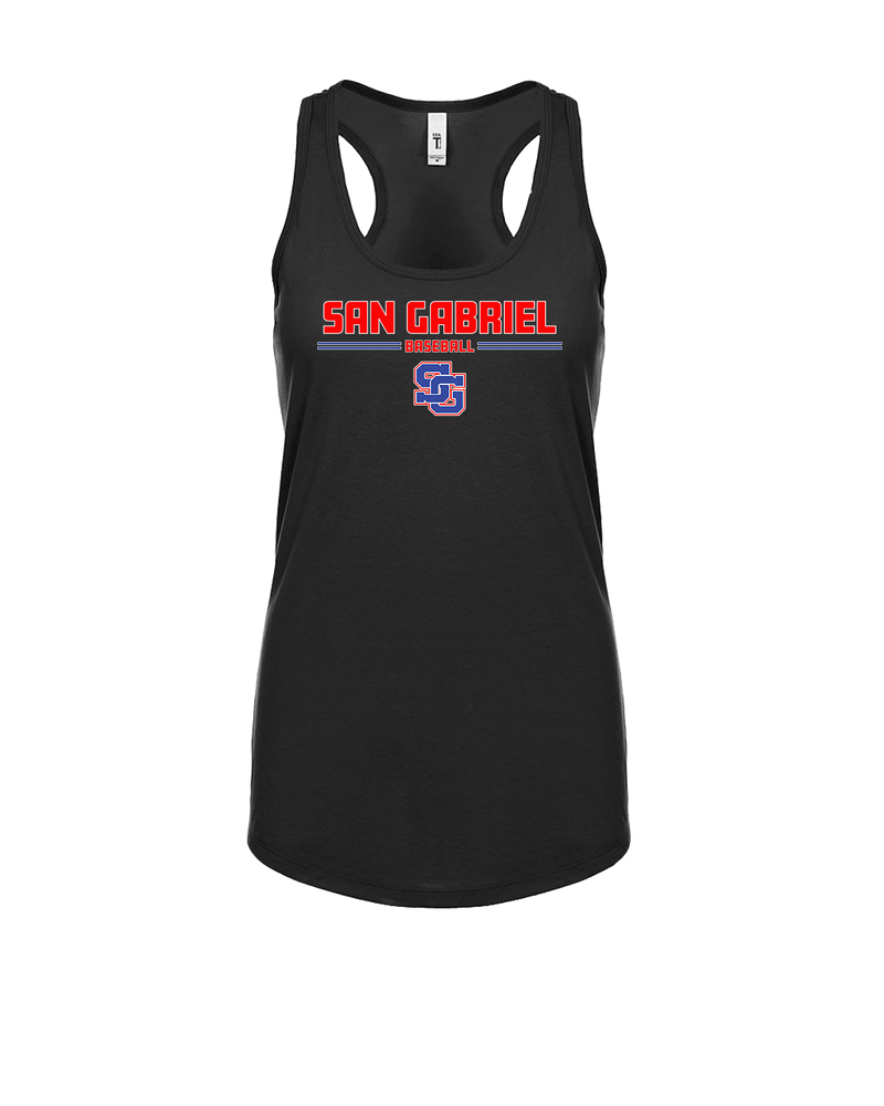 San Gabriel HS Baseball Keen - Womens Tank Top