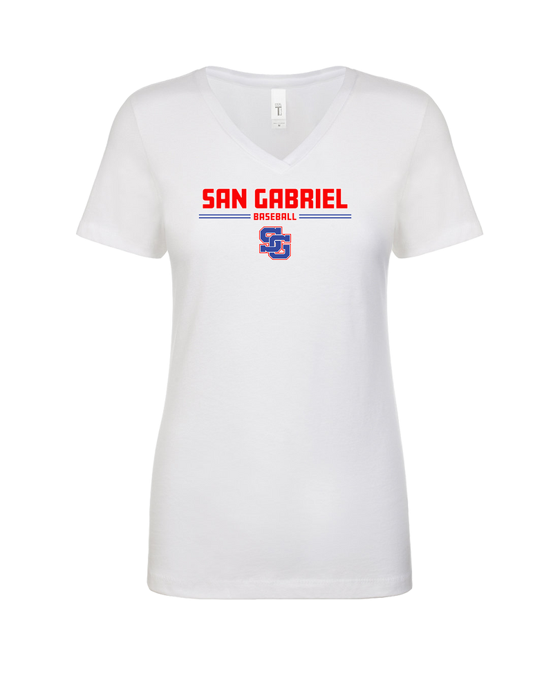 San Gabriel HS Baseball Keen - Womens V-Neck