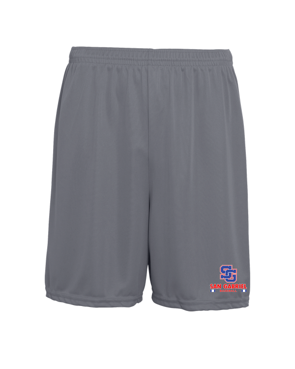 San Gabriel HS Baseball Stacked - 7 inch Training Shorts