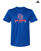 San Gabriel HS Baseball Stacked - Adidas Men's Performance Shirt