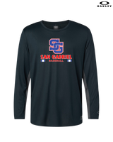 San Gabriel HS Baseball Stacked - Oakley Hydrolix Long Sleeve