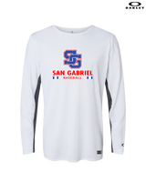 San Gabriel HS Baseball Stacked - Oakley Hydrolix Long Sleeve