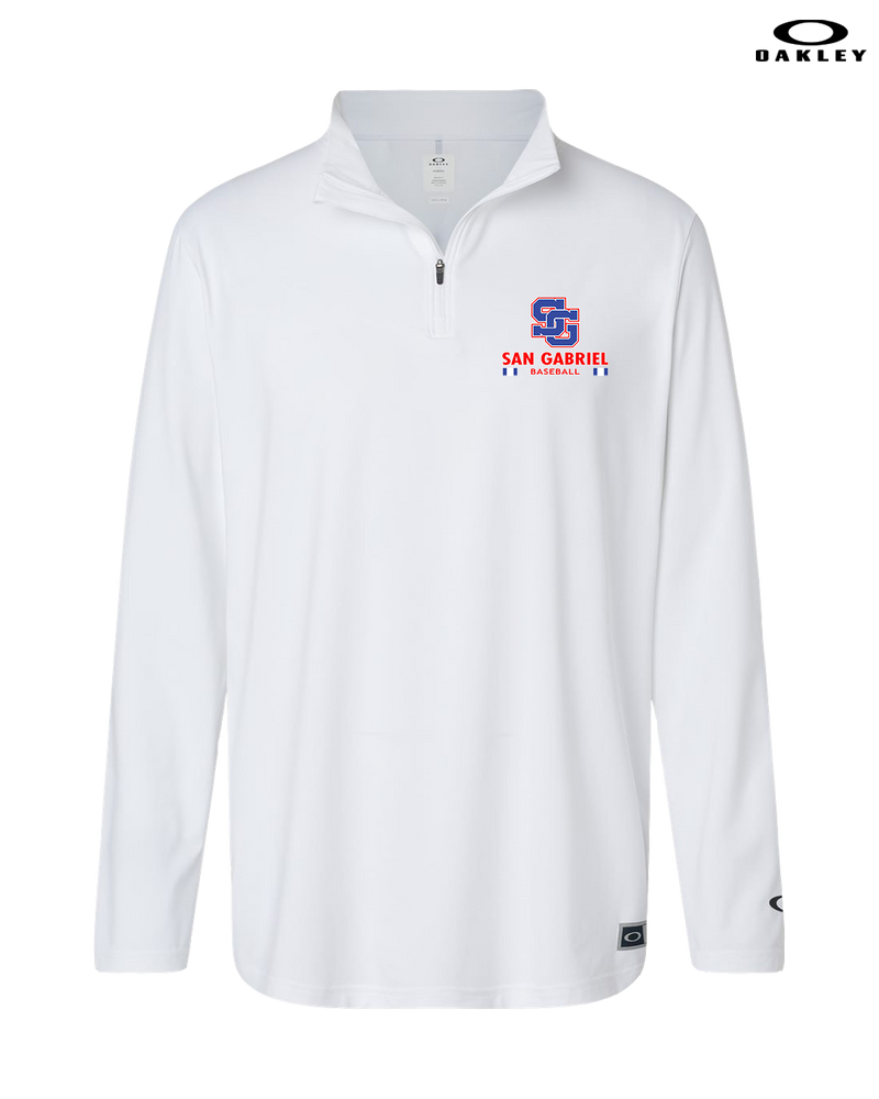 San Gabriel HS Baseball Stacked - Oakley Quarter Zip