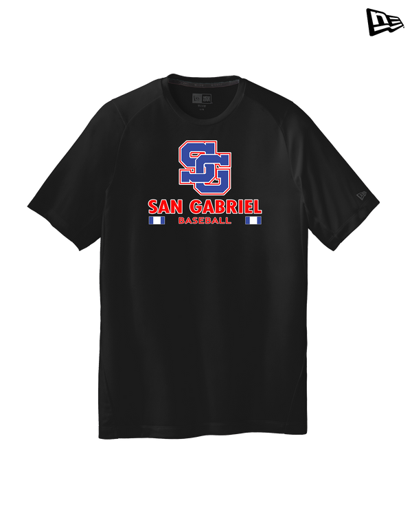 San Gabriel HS Baseball Stacked - New Era Performance Crew