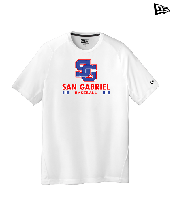 San Gabriel HS Baseball Stacked - New Era Performance Crew