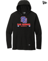 San Gabriel HS Baseball Stacked - New Era Tri Blend Hoodie