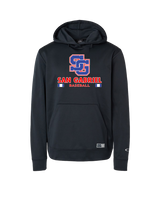 San Gabriel HS Baseball Stacked - Oakley Hydrolix Hooded Sweatshirt