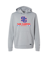 San Gabriel HS Baseball Stacked - Oakley Hydrolix Hooded Sweatshirt