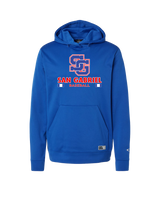 San Gabriel HS Baseball Stacked - Oakley Hydrolix Hooded Sweatshirt