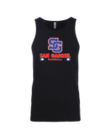 San Gabriel HS Baseball Stacked - Mens Tank Top
