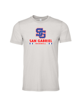 San Gabriel HS Baseball Stacked - Mens Tri Blend Shirt