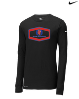 San Marcos HS Flag Football Board - Mens Nike Longsleeve