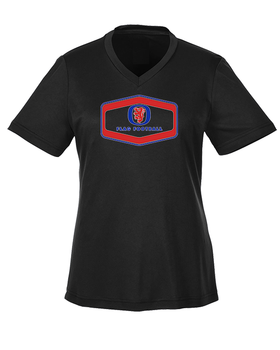 San Marcos HS Flag Football Board - Womens Performance Shirt