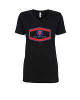 San Marcos HS Flag Football Board - Womens V-Neck