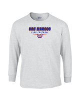 San Marcos HS Flag Football Design - Cotton Longsleeve