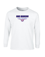 San Marcos HS Flag Football Design - Cotton Longsleeve