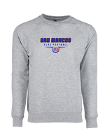 San Marcos HS Flag Football Design - Crewneck Sweatshirt
