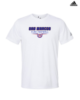San Marcos HS Flag Football Design - Mens Adidas Performance Shirt