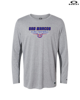 San Marcos HS Flag Football Design - Mens Oakley Longsleeve
