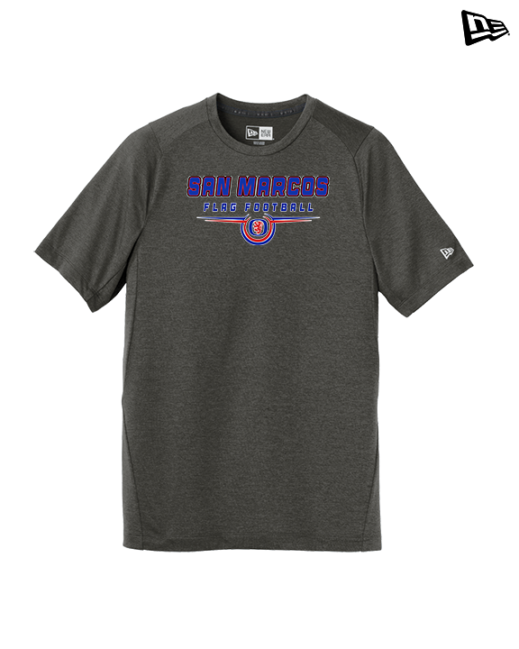 San Marcos HS Flag Football Design - New Era Performance Shirt