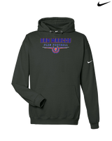 San Marcos HS Flag Football Design - Nike Club Fleece Hoodie
