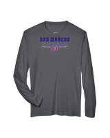 San Marcos HS Flag Football Design - Performance Longsleeve