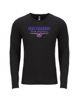 San Marcos HS Flag Football Design - Tri-Blend Long Sleeve