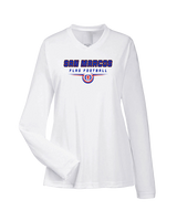 San Marcos HS Flag Football Design - Womens Performance Longsleeve