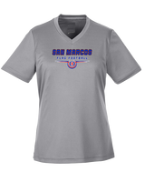 San Marcos HS Flag Football Design - Womens Performance Shirt