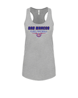 San Marcos HS Flag Football Design - Womens Tank Top