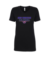 San Marcos HS Flag Football Design - Womens Vneck
