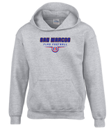 San Marcos HS Flag Football Design - Youth Hoodie