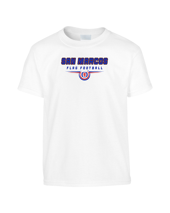 San Marcos HS Flag Football Design - Youth Shirt