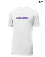 San Marcos HS Flag Football Line - Mens Nike Cotton Poly Tee