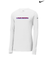 San Marcos HS Flag Football Line - Mens Nike Longsleeve