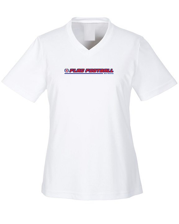 San Marcos HS Flag Football Line - Womens Performance Shirt