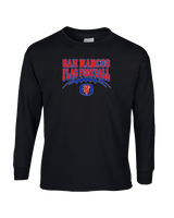 San Marcos HS Flag Football School Football - Cotton Longsleeve