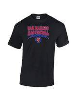 San Marcos HS Flag Football School Football - Cotton T-Shirt