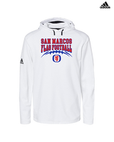 San Marcos HS Flag Football School Football - Mens Adidas Hoodie